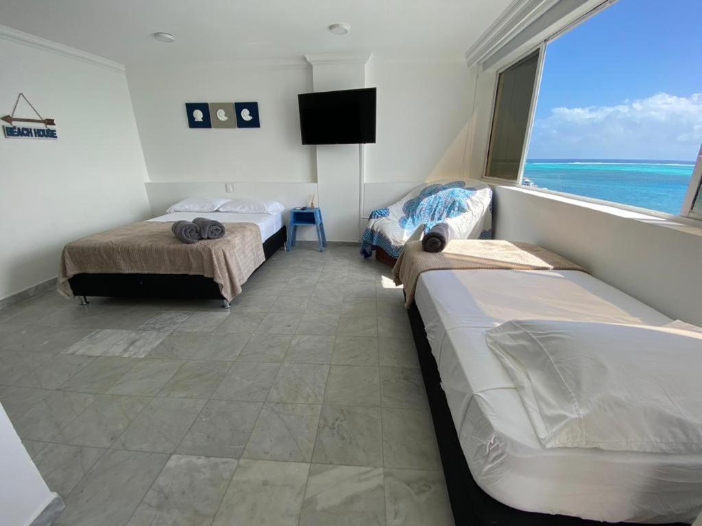 Apartamentos Con Playa Privada Y Vista Al Mar San Andrés Εξωτερικό φωτογραφία
